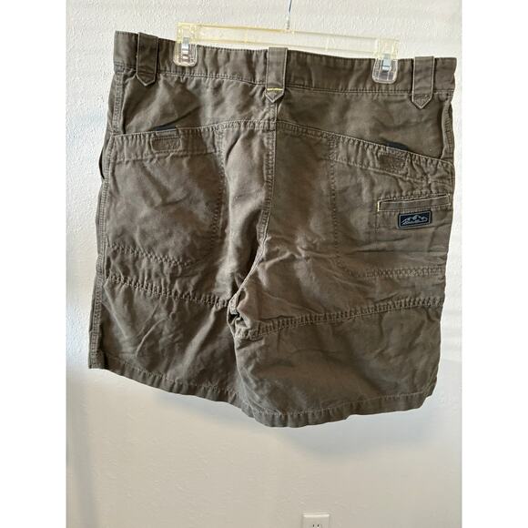 Eddie Bauer Heavy Canvas Shorts Mens Size 35 - Picture 3 of 4